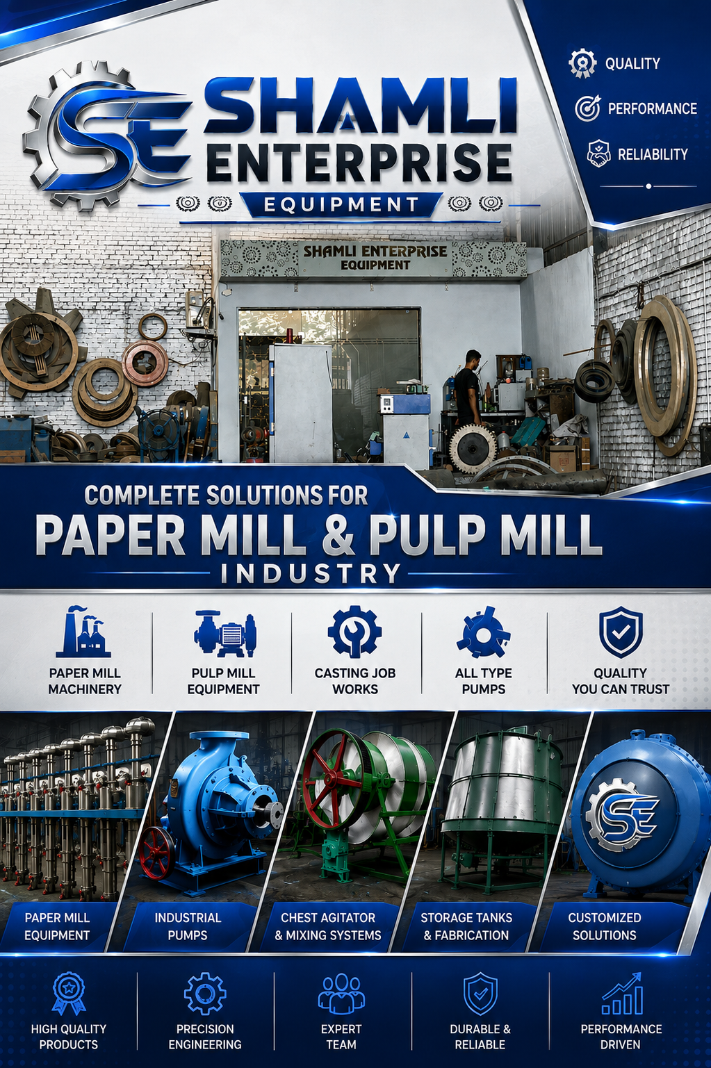 Shamli Enterprises workshop