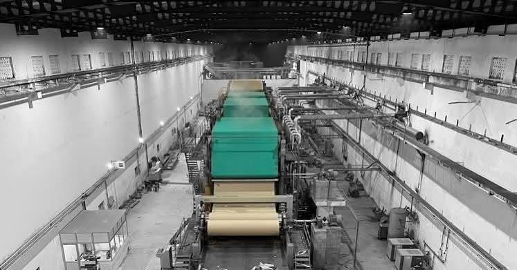 Paper machine trial run
